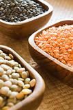 Selection of lentils