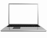 Blank screen on a laptop