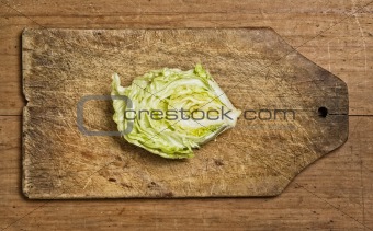Fresh lettuce.