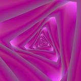 Purple Triangular Tunnel