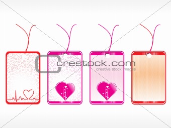 beautiful tags with love set 18