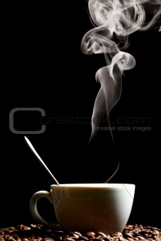 hot morning coffee