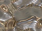 Melted Flowing Gold