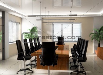 Modern Office boardroom