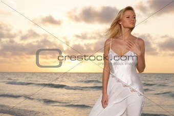 Woman at the Beach 