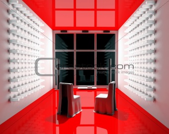 Red Tv room