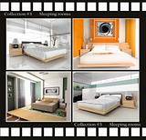 Collection of images of sleeping rooms
