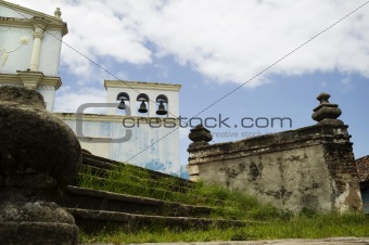 Steps to El Convento in Granada Nicaragua