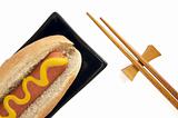 Hot Dog and Chopsticks