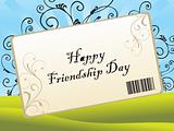 floral vector wallpaper for friendship day