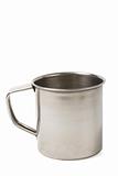 Simple metal cup isolated