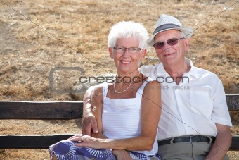 radiant senior couple