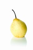 Single yellow china pear