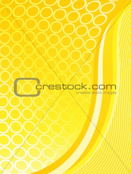 yellow abstract background, illustration
