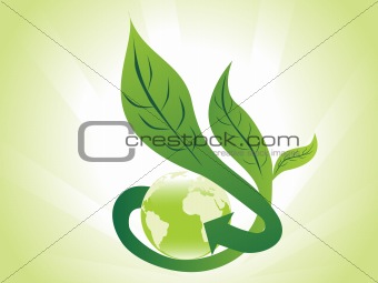 vector planet ecology icon_2, illustration
