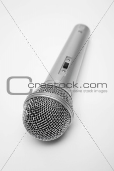 New and metal microphone