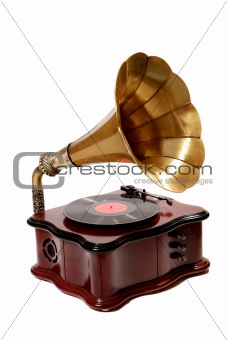 retro gramophone