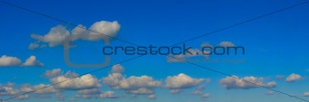High resolution bright sky panorama #2