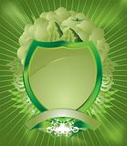 pale green shield