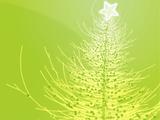 Sparkly christmas tree illustration