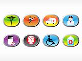 vector medical icon series web 2.0 style set_4