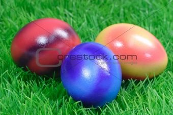 Three easter eggs