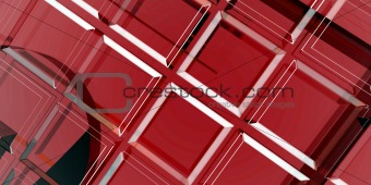 Red abstract