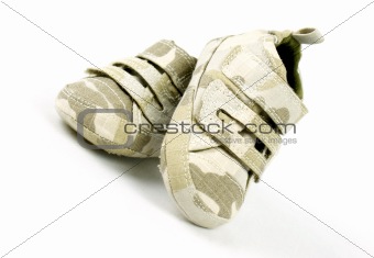 Baby camouflage shoes