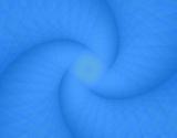 Vivid Blue Spiral