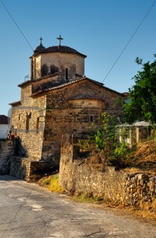 Chuch in a Greek village