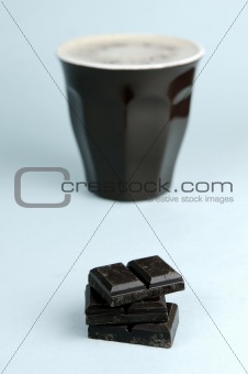 Cappuccino and Dark Chocolate