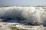 The Spume of  sea wave on song.