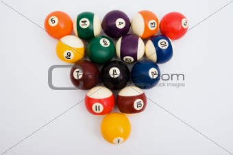 Spheres for game in billiards