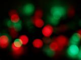 Christmas Light Blur