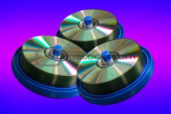 CD and DVD disc