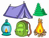 Collection of camping images