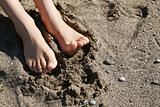Foots On Sand