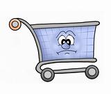 Shoping cart sad