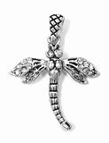 silver dragonfly pendant