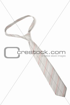 Man's tie isolated