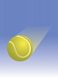 Tennis Ball Through the Air