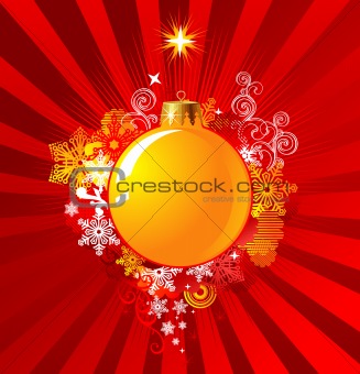 Christmas Decoration / Background Concept / vector