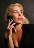 Beautiful woman with the phone