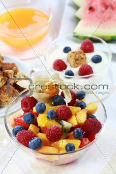 Healthy breakfast or snack