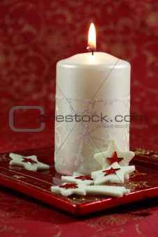 Christmas candlelight