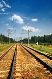 Steel Railroad Tracks