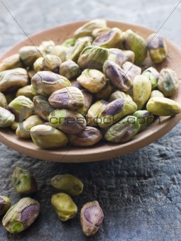 Dish of Pistachio Nuts