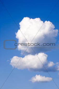 Three Fluffy Clouds