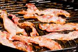Frying Bacon Detail
