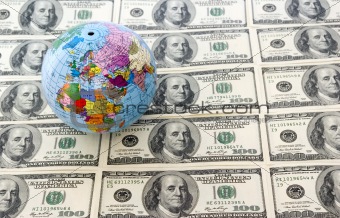 globe and dollars 